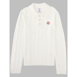 POLO A MANICA LUNGA IN BOUCLÉ