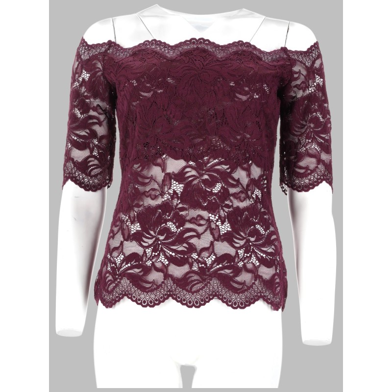 TOP CON SPALLE SCOPERTE