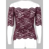 TOP CON SPALLE SCOPERTE