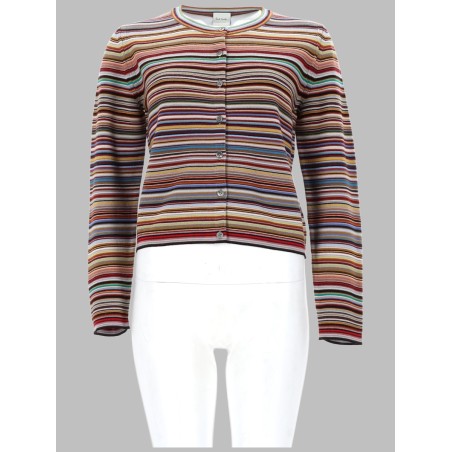 CARDIGAN "SIGNATURE STRIPE"