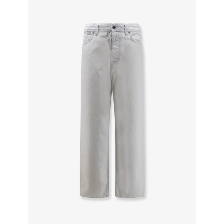 Faded effect jeans