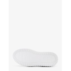 Low-top leather H-stripes sneakers