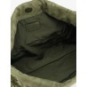Suede Giorno shoulder bag with Intrecciato pattern