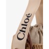 Woody Raffia Bucket Bag