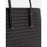Barbara leather handbag with Intrecciato motif