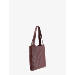 Veneto leather shoulder bag with Intrecciato motif