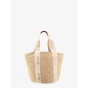 Woody raffia shoulder bag