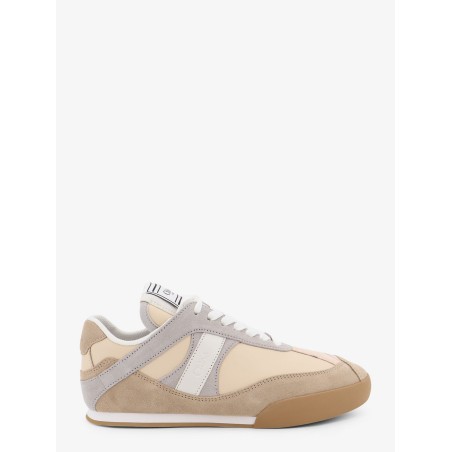 Kick suede sneakers with contrasting inserts