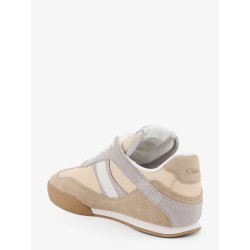Kick suede sneakers with contrasting inserts