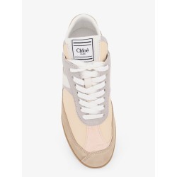 Kick suede sneakers with contrasting inserts