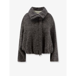 Virgin wool, cotton and alpaca jacket