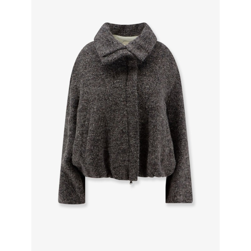 Virgin wool, cotton and alpaca jacket