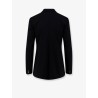 Single-breasted stretch virgin wool blazer