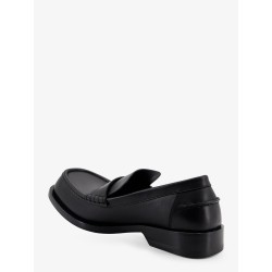 Bobine leather loafers with engraved Anagram logo