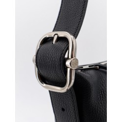 Loop leather crossbody bag