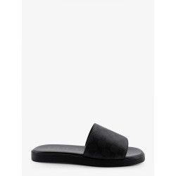 Denim sandals with GG motif