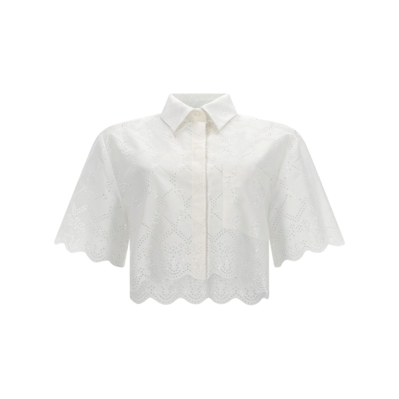 CAMICIA CON MOTIVO TRAFORATO