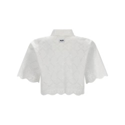 CAMICIA CON MOTIVO TRAFORATO