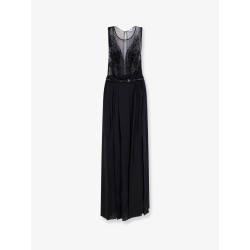 Red Carpet long dress with belt