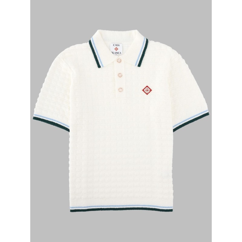 POLO BOUCLÉ CON LOGO
