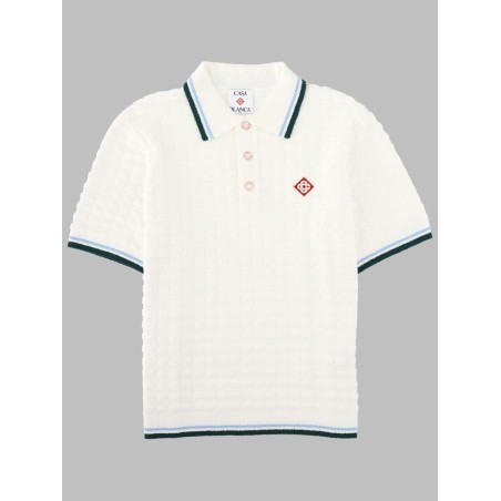 POLO BOUCLÉ CON LOGO
