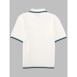 POLO BOUCLÉ CON LOGO