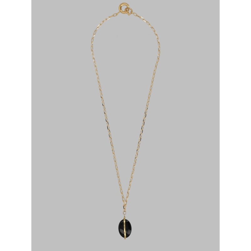 COLLANA CON PENDENTE IN PIETRA