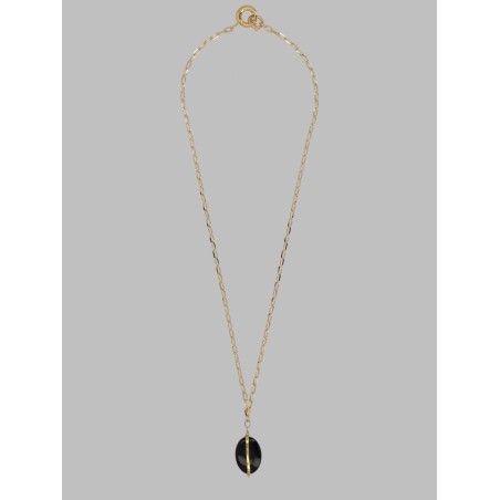 COLLANA CON PENDENTE IN PIETRA