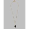 COLLANA CON PENDENTE IN PIETRA
