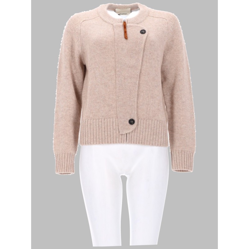 CARDIGAN IN LANA E CASHMERE
