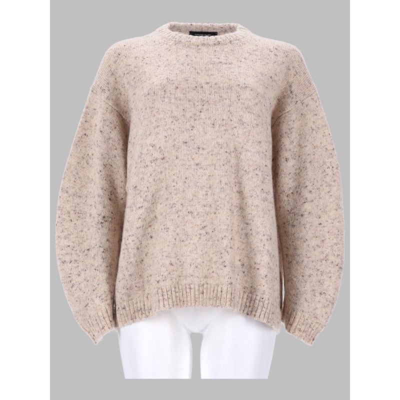 MAGLIA IN FILATO BOTTONATO CON LUREX