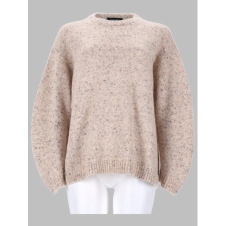 MAGLIA IN FILATO BOTTONATO CON LUREX