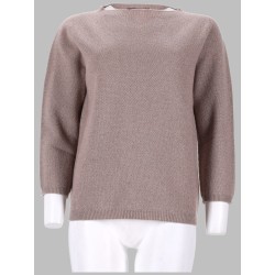 MAGLIA IN PLATINUM CON LUREX