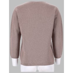 MAGLIA IN PLATINUM CON LUREX