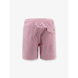 Cotton blend swim trunks