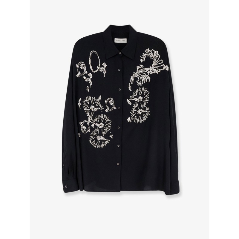 Casia shirt with rhinestones