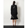 Casia shirt with rhinestones