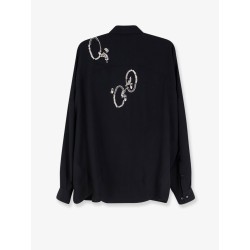 Casia shirt with rhinestones