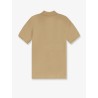 Cotton polo shirt with frontal logo embroidery