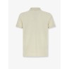 Cotton polo shirt with embroidered logo on the front