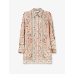 Roselight silk shirt