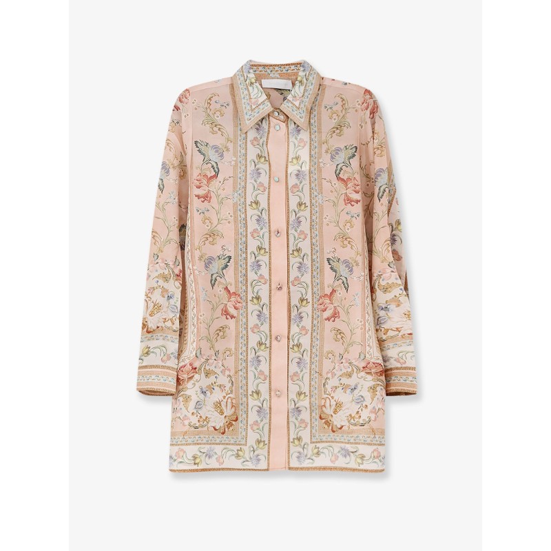 Roselight silk shirt