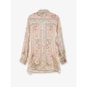 Roselight silk shirt