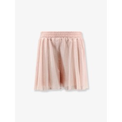 Shorts with rhinestones