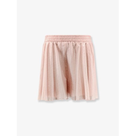 Shorts with rhinestones