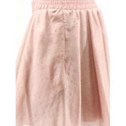 Shorts with rhinestones