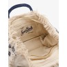 Vanity cotton handbag with all-over embroidery