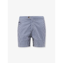 Harrys nylon swim shorts with striped print