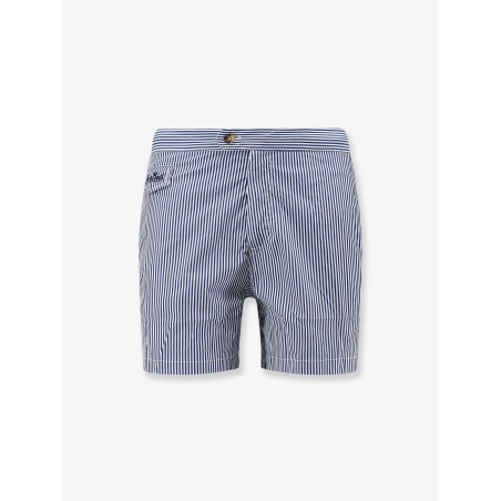 Harrys nylon swim shorts with striped print