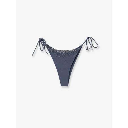 Marielle nylon beach briefs with rhinestones